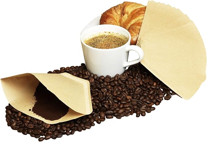 #4 Cone Coffee Filter (Natural Unbleached, 100)