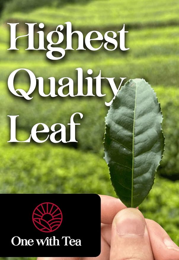 One With Tea – Organic Genmaicha with Matcha – Japanese Green Tea Blend with Roasted Brown Rice & Vibrant Matcha – Nutty, Umami-Rich & Smooth – Loose Leaf – USDA Certified Organic