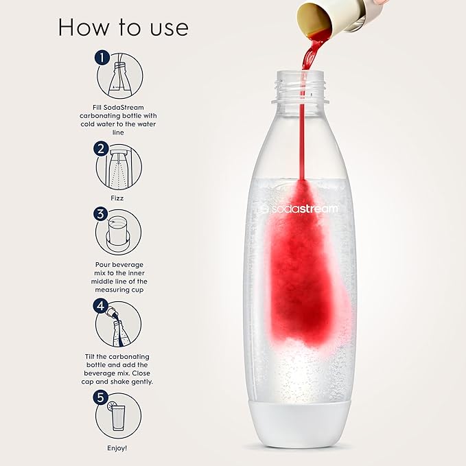 SodaStream SodaStream Zero Strawberry Watermelon Drink Mix, 14.8 fl. oz., Pack of 4, 14.8 oz