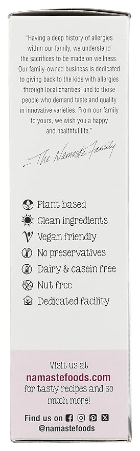 Namaste Foods, Gluten Free Spice Cake Mix, Allergen-Free,26 Oz (Pack of 6)