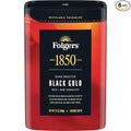 Folgers 1850 Black Gold Dark Roast Ground Coffee, 12 Ounce (Pack of 6)