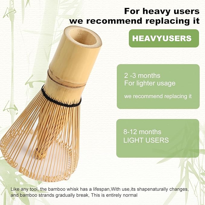 Matcha Whisk Set，Matcha Bamboo Whisk, Matcha Whisk Holder,Matcha Whisk And Stand,Tea Scoop