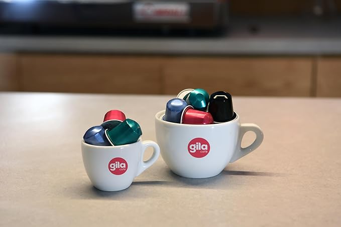 GILA Cafe Mexico aluminun coffee capsules compatible with Nespresso Original Machines Pack (6 pack x 10), 60 count