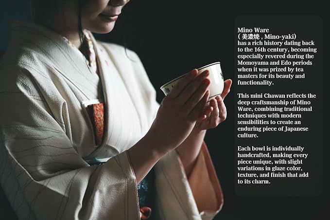 Japanese Traditional Handcrafted Matcha Chawan Tea Bowl Cup Ceremony Tableware Pottery (Shigaraki)