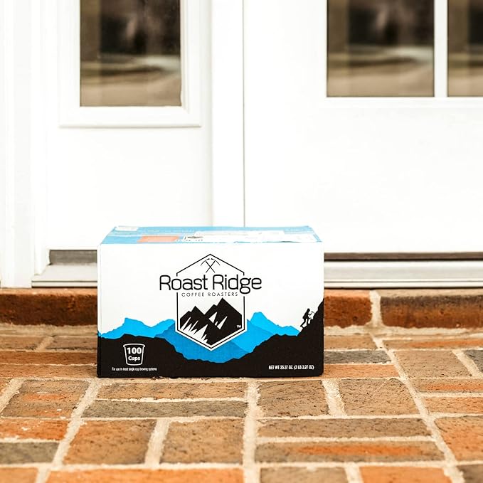 Roast Ridge Single Serve Coffee Pods for Keurig K-Cup Brewers, French Roast, Dark Roast, 100 Count