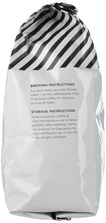 Amazon Fresh, Colombia Ground Coffee, Medium Roast, 32 Oz (Pack of 3)