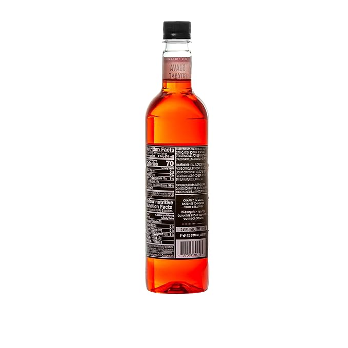 DaVinci Gourmet Classic Guava Syrup, 25.4 Fluid Ounces (Pack of 4)