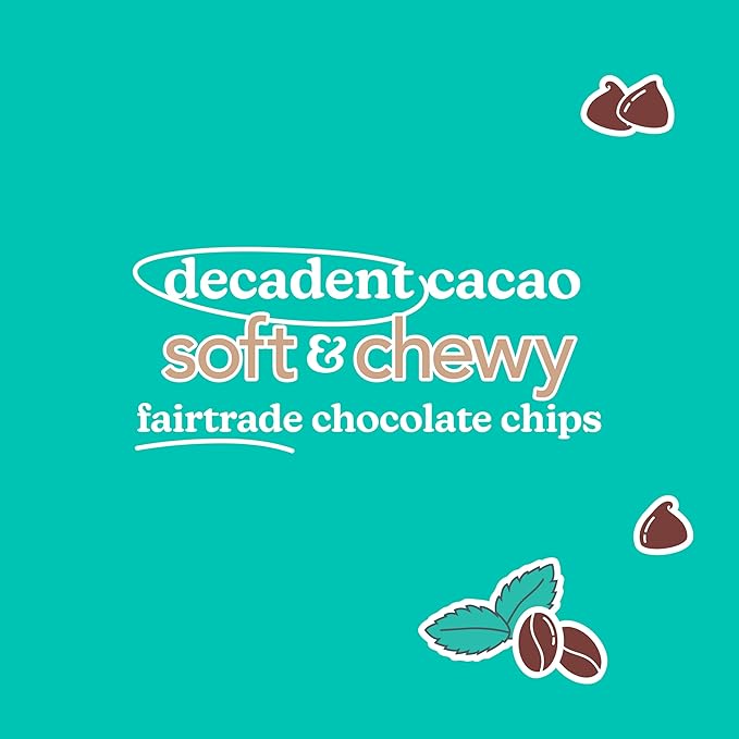 Love + Chew Superfood Soft Baked MINI Cookies, Chocolate Lover Variety, Plant Based Cookie Made With Almonds and Dark Chocolate for Kids and Adults, Vegan Snacks, Gluten Free, Paleo, Non GMO, 18 Pack