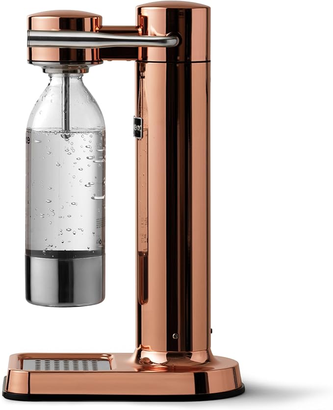 aarke - Carbonator III Premium Carbonator/Sparkling & Seltzer Water Maker with PET Bottle (Copper)