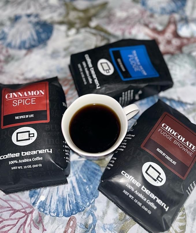 Cinnamon Spice Flavored Coffee, Specialty Arabica Coffee, Medium Roast, 12 ounce, Automatic Drip (Ground)