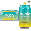 bubly Sparkling Water, Coconut Pineapple, Zero Sugar & Zero Calories, Seltzer Water, 12 Fl Oz Cans (Pack of 8)