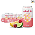 Spindrift Pink Lemonade Can 12 Ounce (Pack of 24)