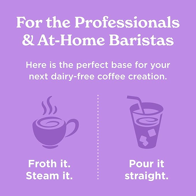 Califia Farms - Oat Barista Blend Oat Milk, 32 Oz (Pack of 6), Shelf Stable, Dairy Free, Plant Based, Vegan, Gluten Free, Non GMO, High Calcium, Milk Frother, Creamer, Oatmilk
