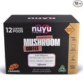 Nuyu Mushroom Coffee Pods, Caramel, K-Cups, 100% Medium Roast Arabica Coffee with Lion's Mane, Reishi, Chaga, Cordyceps, 2000mg per Pod (12, Caramel)