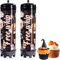 2.2L Whipped Cream Charger 1364G Whip Cream Charger Cartridges Whip Cream Charger Cylinder Food Grade Original Flavor (99.99% purity gas) 2-Count