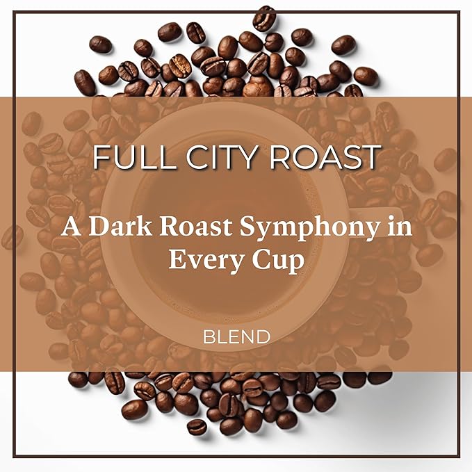 San Diego Coffee Full City Roast, Dark Roast, Whole Bean Coffee, 16-Ounce Bag Café en grano tostado
