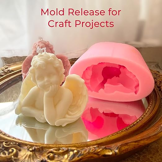 Mold Release, Silicone Mold Release Spray (3x16.9 fl oz/500ml) Mold Release for Epoxy Resin and Candle Mold Release Spray (3 Pack Mega Size)