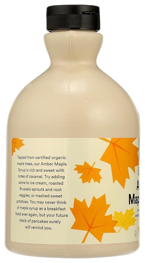 365 by Whole Foods Market, Organic Grade A Amber Maple Syrup, 32 Fl Oz