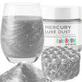 Bulk (20g) Silver Luster Dust Edible Glitter for Cocktails | Premium Edible Silver Luster Dust for Cake Decorations - Edible Glitter for Drinks Cupcakes Cookies Cakes Food Paint