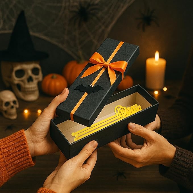 30 Pcs Halloween Swizzle Sticks Plastic Coffee and Cocktail Stirrers Fall Thanksgiving Drink Stirrers Cocktail Mixers for Halloween Fall Autumn Party Tea Coffee Bar Decoration(Poison)