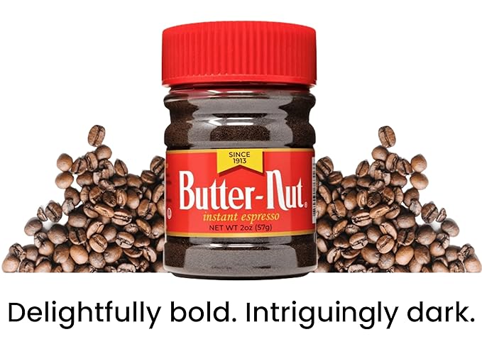 Butter-Nut Instant Espresso Coffee, 2 Ounce (Pack of 6)