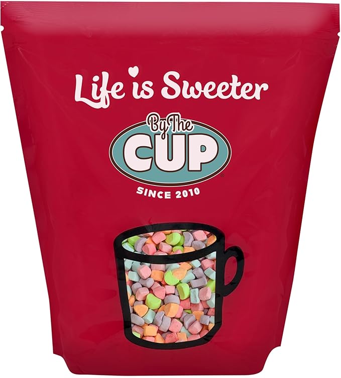 By The Cup Assorted Dehydrated Cereal Marshmallow Bits, 10 oz Bulk Bag