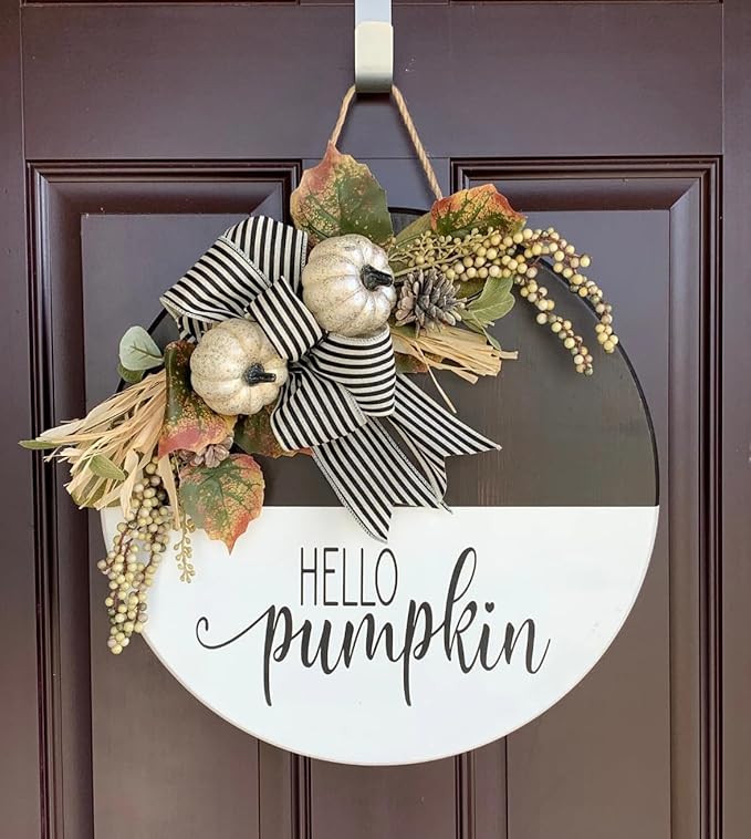 Fall Stencils Thanksgiving Stencils Autumn Hello Pumpkin Happy Harvest Stencil Templates for Painting on Wood Wall Door Mats Fabric