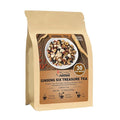 FullChea - Ginseng Six Treasure Tea, 30 Teabags, Traditional Chinese Herbal Blend for Kidney Health, Detox Tea With Ginseng, Mulberry, Huangjing, Maca, Goji Berry, Red Dates, Yam - Support Wellness