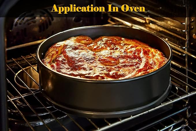7 Inch Springform Pan for Instant Pot 6, 8 Qt Pressure Cooker 50Pcs Parchment Paper Baking Mold Round Leakproof Nonstick Removable Bottom Bakeware for Cake Cheesecakes Pizza and Quiches Accessories