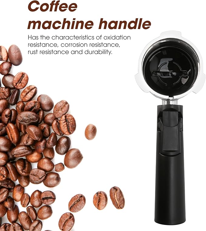 Coffee Espresso Machine Handle Replacement Parts, Cafe Bracket Handle for Lidl Silvercrest CM4621 CM4216 KF5002 KF500S Barista (for 51mm Portafilter Basket - Not included)