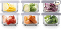 Comotomo 'Smart Vent' Food Container, Gray Set of 6
