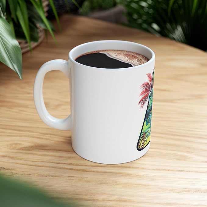 11 OZ Novelty Coffee Mugs - Christmas Gift (Florida Theme)