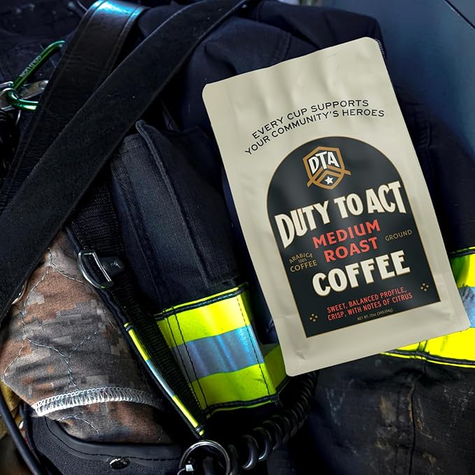 Duty to Act Dark Roast Ground Coffee, 2 lbs (Pack of 2)