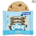 My Cookie Dealer Protein Cookies, Milk & Cookies (2.2oz, Pack of 12) - 15g Protein per Cookie - Individually Wrapped Workout Snacks for On-The-Go Travel