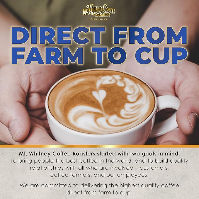 Mt. Whitney Costa Rica Estate Tarrazu Low Acid Coffee (Ground, 2 Lb)