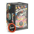 Bones Coffee Company Birthday Suit, Birthday Cake Flavored Coffee Pods, Low Acid Medium Roast Single-Serve Bones Cups, Compatible with 1.0 & 2.0 K-Cups Brewers Coffee Maker, 12 Count