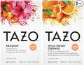TAZO Tea Bags, Passion & Wild Sweet Orange Herbal Tea 20CT (1ea) (Variety Pack)