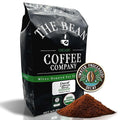 The Bean Organic Coffee Company Water Processed DECAF California Blend, Medium Roast, Ground Coffee, 5-Pound Bad, Café Molido Tostado Orgánico descafeinado