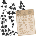 NAKLEO Painting Stencil for Crafts A3 11.8” x 16.5”, Hanging Ivy Vine Pattern, Reusable Plastic DIY & Scrapbooking Drawing Template, Decoupage Art Home Decor, Wall Wood Fabric Furniture