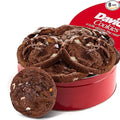 David's Cookies Fresh Baked Decadent Jumbo Smores Cookies Gift Basket Tin - Flavorful Gourmet Cookies - Ideal Food Gift for Corporate, Birthday, Fathers and Mothers Day, Get Well and Other Special Occasions - 2 lb (8 pcs)