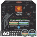 Copper Moon Coffee Swiss Water Decaf Flavored Variety Pack, 60 Count