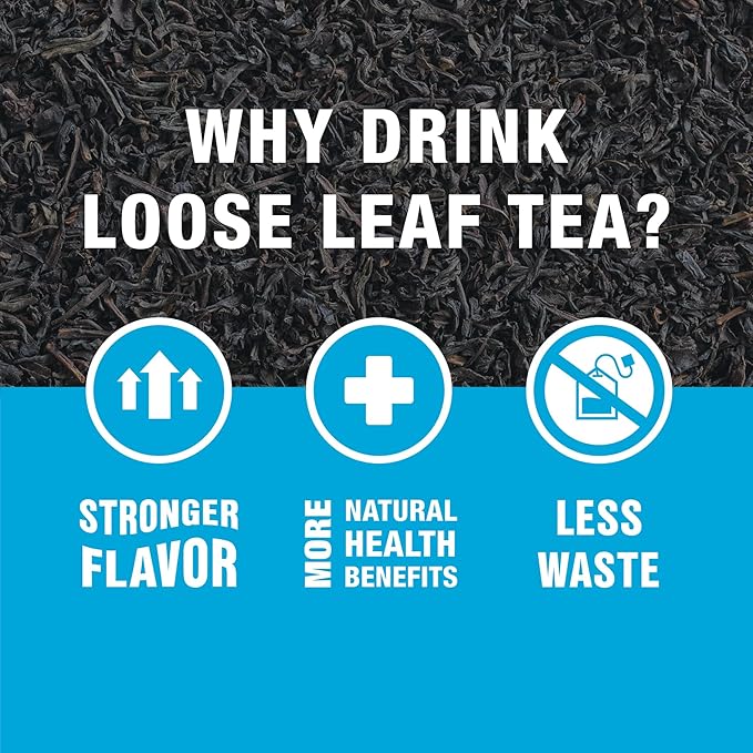 Tiesta Tea - Royal Breakfast, Loose Leaf, Classic English Black Tea, Premium High Caffeine Hot & Iced Blend, Brews Up to 50 Cups, 4oz Refillable Tin