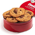 David's Cookies Peanut Butter Chunk Fresh-Baked Decadent Cookie Gift Basket Tin — Luscious Large Peanut Butter Cookies With No Added Preservatives — All-Natural Cookies — Ideal Gift for Corporate Birthday Fathers Mothers Day Get Well and Other Special ...