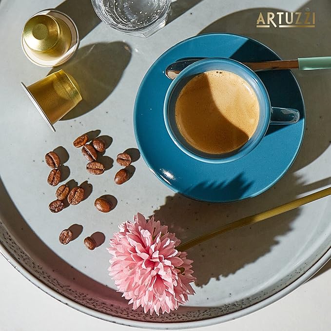 Artuzzi 120ct Espresso Pods I Compatible With Nespresso I Espresso Roma I Aluminum & Recyclable Coffee Pods I Italian Dark Roast