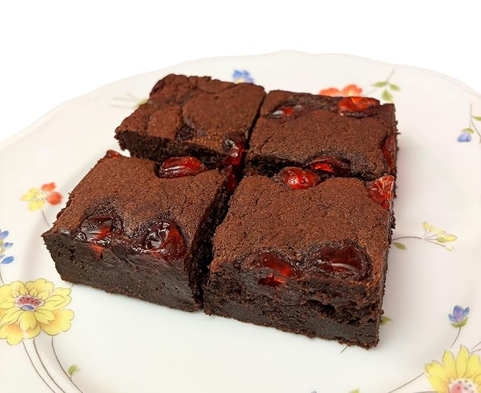 Ruth’s Brownies Cherry Cake Style Brownies 2 Dozen – Gourmet Baked Treats | Delicious Gift with The Finest Ingredients | Guaranteed to Arrive Fresh