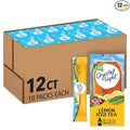 Crystal Light Lemon Iced Tea Naturally Flavored with other natural flavor Powdered Drink Mix, 120 ct Pack, 12 Boxes of 10 On-the-Go-Packets