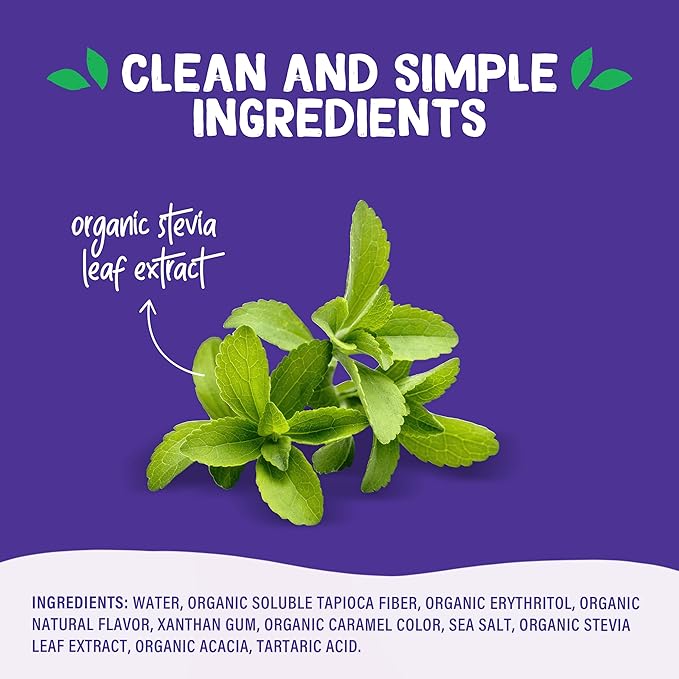 Pyure Organic Caramel Dessert Syrup | Sugar-Free Caramel Topping for Keto Ice Cream, Pancakes, Low Carb Sweets | 1g Net Carb, Gluten-Free, Vegan, Non-GMO, Plant-Based, Diabetic Friendly | 14 oz