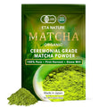 ETANATURE Premium Ceremonial Grade Matcha Powder - Matcha Green Tea Powder for Metabolism, Brain and Sleep - JAS Certified Matcha Grade from Japan Kagoshima Farms 120 Servings - Ceremonial Tea 120g