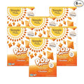 Simple Mills Pop Mmms Veggie Flour Baked Snack Crackers, Cheddar, Nothing Artificial, Kosher, Gluten Free & Non-GMO, 4 Ounce (Pack of 6)