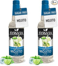 Syruvia Sugar Free Mojito Syrup, Flavored Syrup for Cocktails, Drinks, Lemonades, Iced Teas, and Desserts – 25.4 fl oz (Pack of 2)
